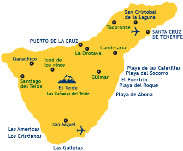 mapa tenerife Inmobiliaria honor-RealEstate